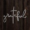 Grateful Cross Stencil Template - Reusable Stencils for Painting in