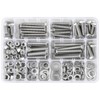 Krysay 288Pcs Hex Bolts and Nuts Assortment Kit,1/4-20,5/16-18,3/8-16 Assorted Bolts