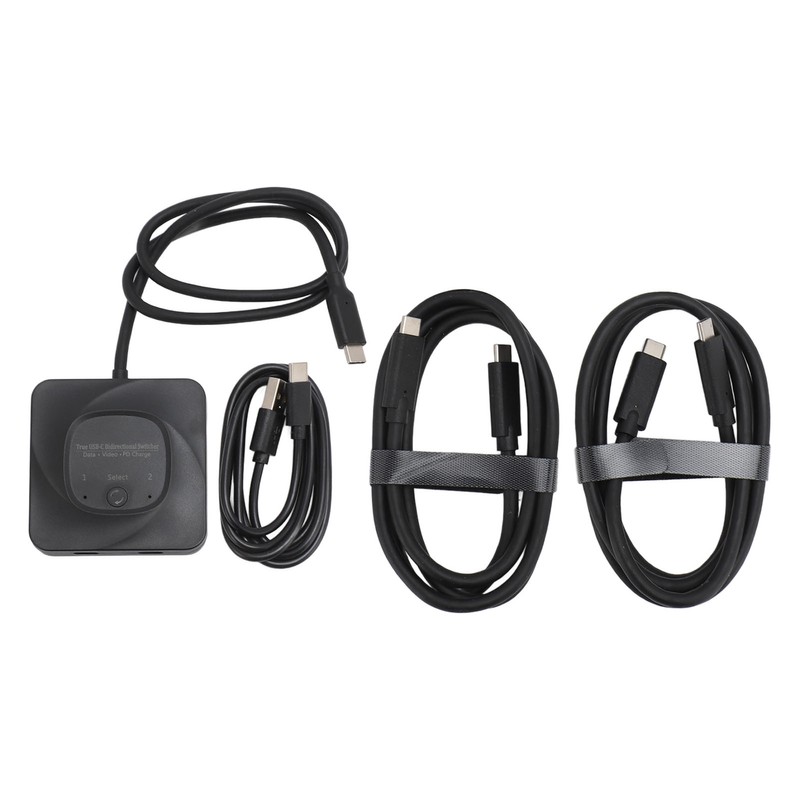 USB C Bidirectional Switcher 2 in 1 Out Or 1