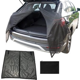 ZOSONET Car Boot Cover, Sun Protection, 180 x 150 cm, Tailgate, Wing Door, Car Boot Cover, Mosquito Net, Sun Protection Curtains, for Roof, Caravan, Camper, Van, Camping