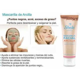Mascarilla Facial Arcilla + Jabón De Azufre Limpieza Facial.