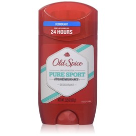 Old Spice Solid Deodorant, Pure Sport, 2.25 Ounce (Pack of 6)