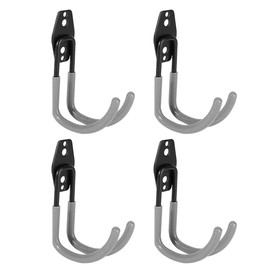 Reehi Large J Garage Hooks,Steel Garage Tool Storage for Organizing Power Tool,Laddy,Bulk Items (4pcs)