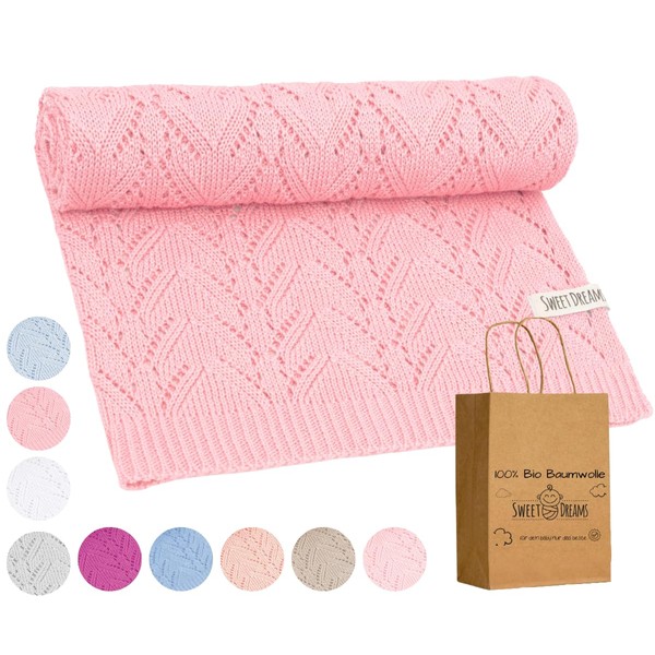 Mikos * 100% Organic Cotton Lightweight Baby Blanket - Ajour