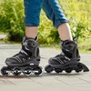 2PM SPORTS Kids Adjustable Inline Skates Ages 4-12, Youth Inlie