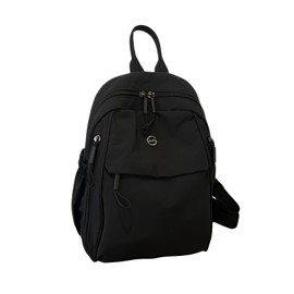ahomeone Multi-Pocket Backpack, Lightweight, Multi-Way Design, Popular Backpack, 3-Way Portable, Shoulder Bag, Handheld, Multi-Pocket Backpack, Stylish Casual Design, Black