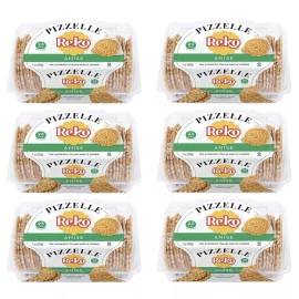 Reko 6 Packs - Reko Anise Pizzelle Italian Waffle Cookie 7oz each pack