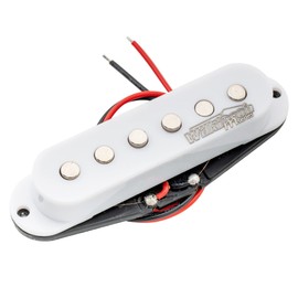 Wilkinson Vintage 60's Staggered Ceramic Single Coil Middle Pickup for Strat Style Electric Guitar, White