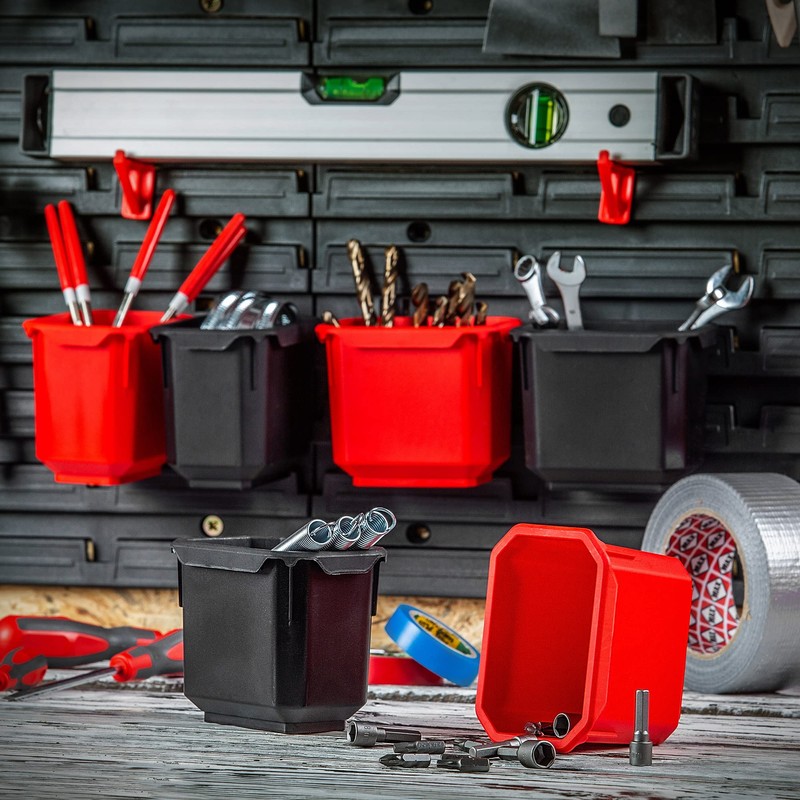 KADAX Container for Tool Storage, Storage Boxes Made of PP