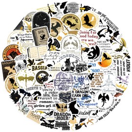 100pcs Book Stickers for Kindle,Reading Lovers Book Accessories,Inspirational Reading Water Bottle Stickers for Teens Students Teachers, Reading Bookish Sticker for Laptop (The Fourth Wing)