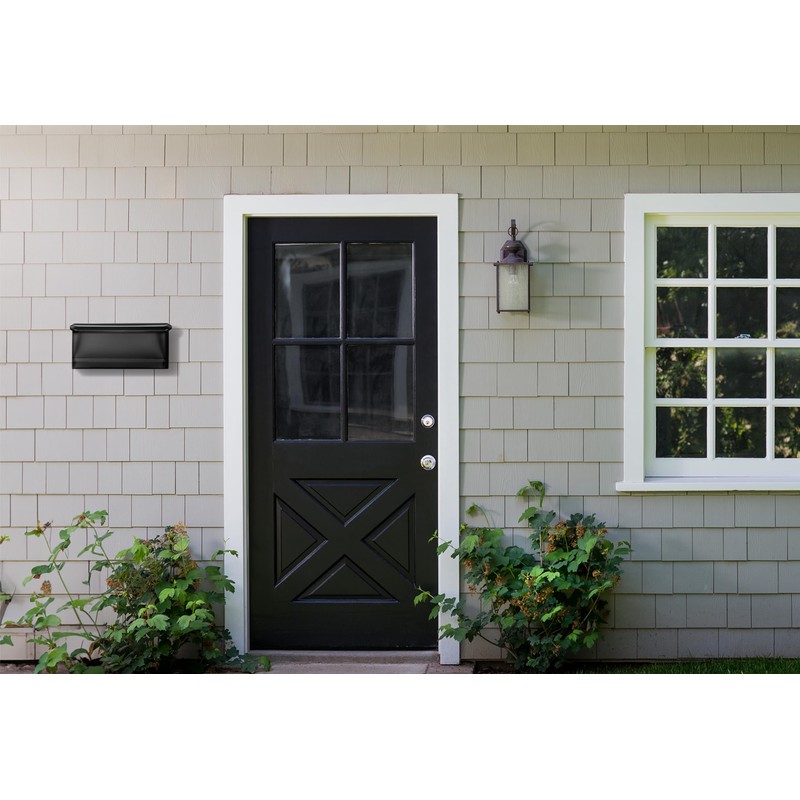 Architectural Mailboxes Cielo™ Vertical Wall-Mounted Mailbox for Outside, Rust-Resistant Galvanized