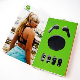 Motorola Verve Buds 500 True Wireless Bluetooth In-Ear Earbuds Headphones Black