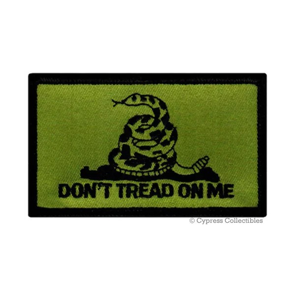 Cypress Collectibles Inc. DON'T TREAD ON ME GADSDEN FLAG PATCH