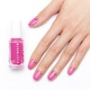 essie Expressie Nail Polish, Quick-Dry Translucent Magenta Pink Nail Polish,