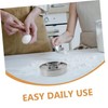 ABOOFAN Round Stainless Steel Doughnut Mold Reusable Baking Cutter for