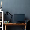 Relaxdays Desk Set 2-Piece Metal Letter Stand and Pen Holder,