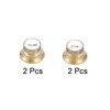 PATIKIL Top Hat Guitar Bell Knobs 6mm/0.24" ID 2 Volume