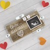Baby Sonogram Picture Frame with Countdown Weeks - Standard 4"x3"