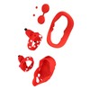 5 in 1 Silicone Cover Set for Quest 2 Includes