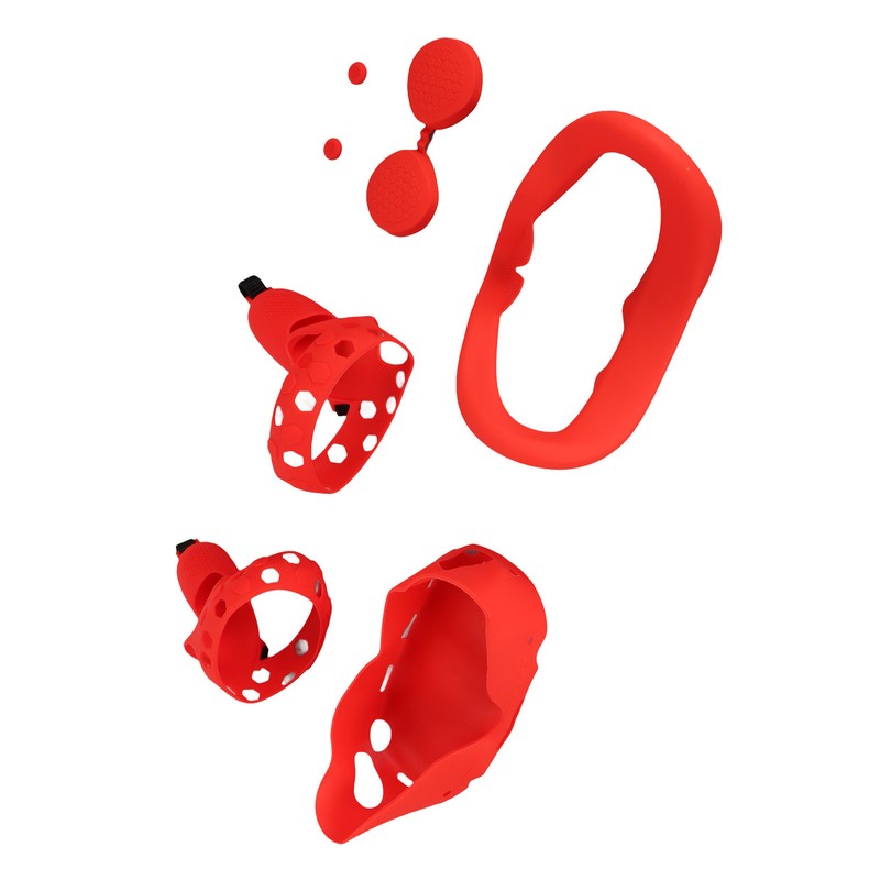 5 in 1 Silicone Cover Set for Quest 2 Includes