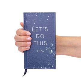 evelay 2026 Diary Slim Size Week to View Diaries Full Year Journal Calendar Planner