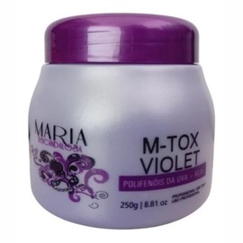 Maria Escandalosa | M-tox Violet Hair Treatment | Deeply Moisturizes & Repairs and Nourishes the Hair | 250 gr / 8.81 oz.