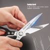 Kitchen scissors, household scissors, stainless steel, all-purpose scissors, heavy sharp