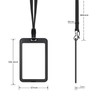 ASTAR Employee Card Case, Vertical ID Card Holder, Neck Name