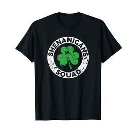 Shenanigans Squad Funny St. Patrick's Day Matching Group T-Shirt