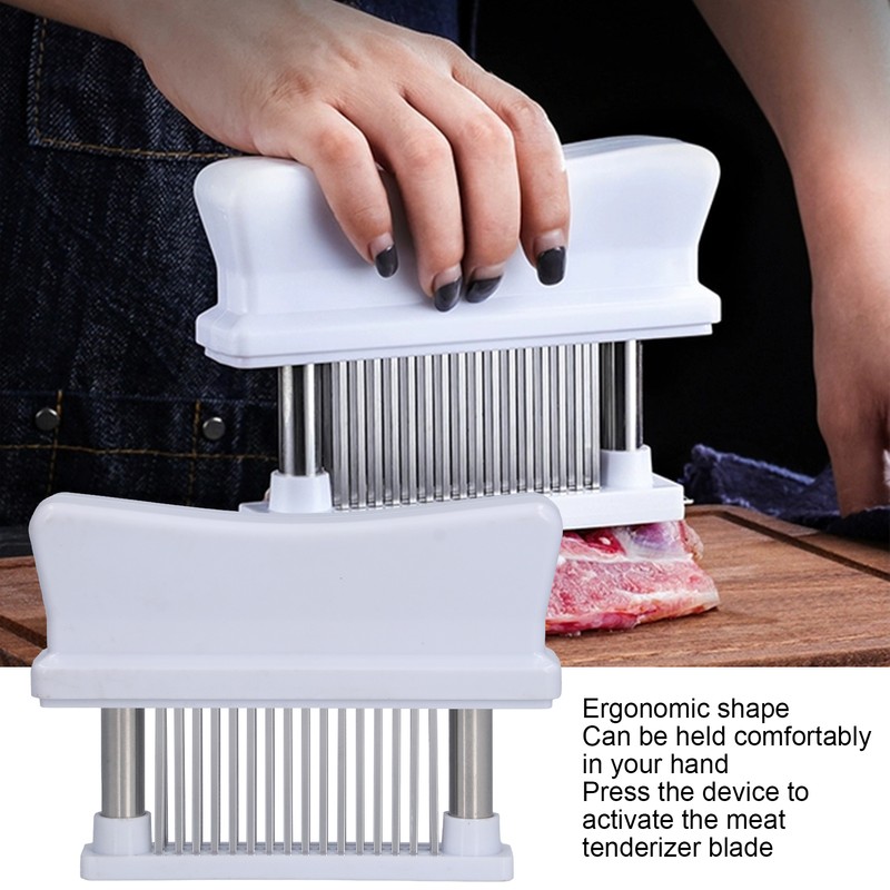 Meat Tenderizer Food Grade 48 Stainless Steel Needles Meat Cutter