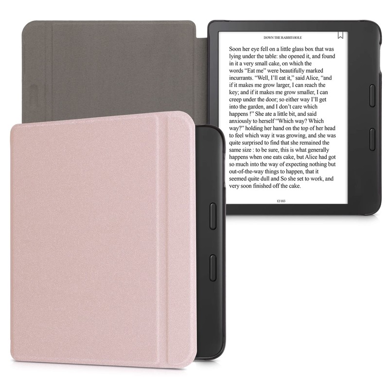 kwmobile Flip Case Compatible with Tolino Vision 6 Case -