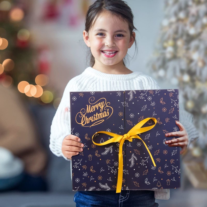 GWHOLE Advent Calendar for Filling Christmas Storage Box Boxes Gift