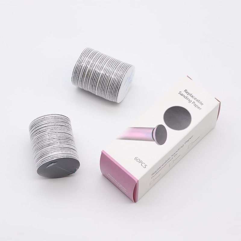 ELEVEN EVER 1 Box (60pcs) Replacement Sandpaper Pad Disks Discs