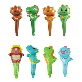 Motto Collection 16 Pcs Hand Balloons, Hand Held, Aluminum Film Balloons, Children, Simulation Shops, Birthdays, Handheld, Petite Gifts, Giveaways, Parties, Party Supplies, Events, Celebrations