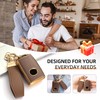 GripKeyShell™ for Mazda Key Fob Cover, Leather + Soft TPU