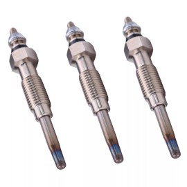 Unbranded 3X Glow Plug 223-0387 for Caterpillar 301.6C 301.8C Mitsubishi L3E Engine