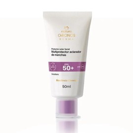 Natura Chronos Derma Protector Solar Facial Multiprotector Aclarador de Manchas, FPS 50, 50ml (Incoloro)                                              
