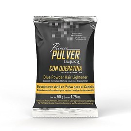 Loquay Pulver Decolorante con Queratina, Azul, 50 g