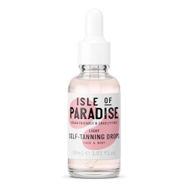 Gotas Autobronceadoras Isle Of Paradise Light, 30 Ml, Vegana