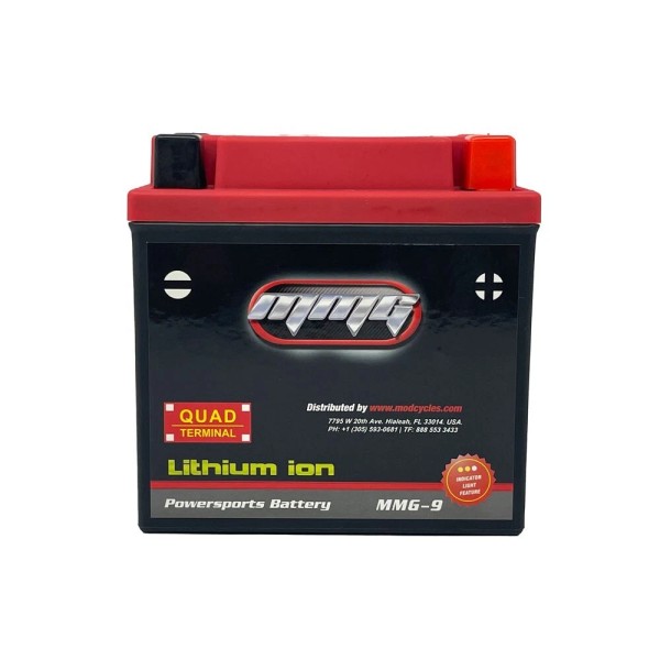 MMG Lithium Battery MMG9 QUAD CCA 240 YTX14AH-BS, YTX14AHL-BS, YB14A-A1,