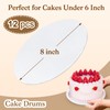 12 PCS Cake Boards 8 Inch Round, 8 Inch Cake