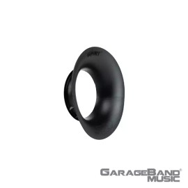 D'Addario O-Port Sound Enhancement for Acoustic Guitar, Large, Black, PW-OPBKL