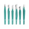 Abdul of Silakor Eyelash Extension Tweezers Set 6 Piece for