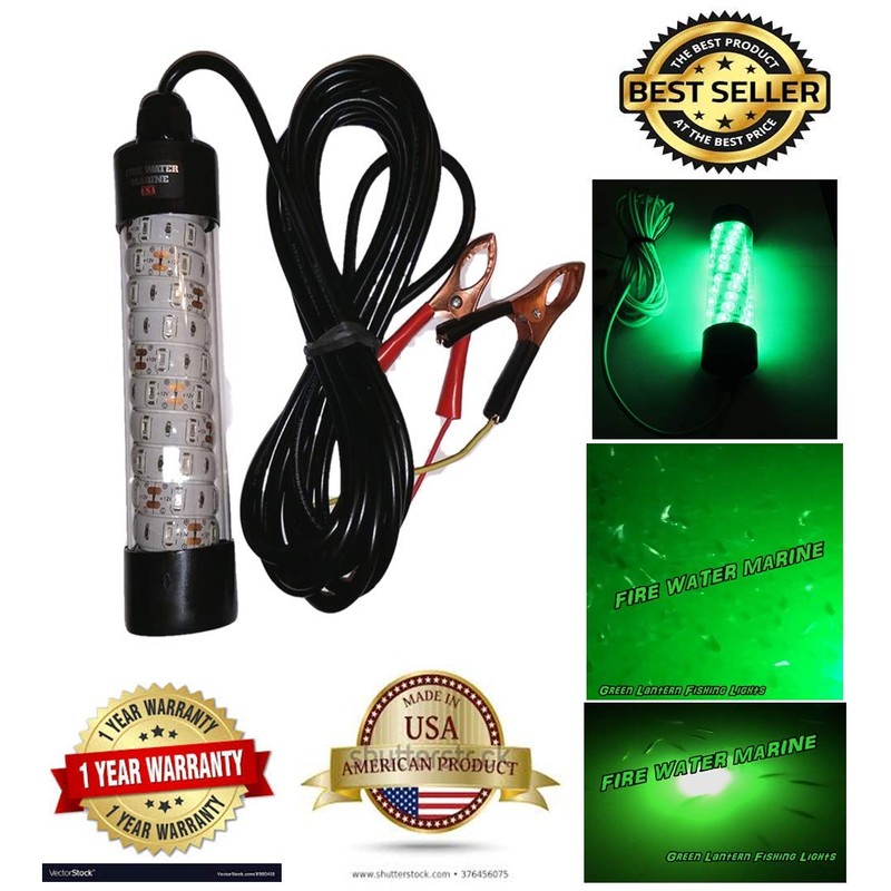 Fire Water Marine 12V LED White OR Blue Underwater Submersible