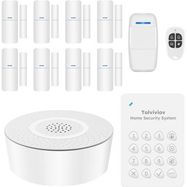 AGSHome 12PCS Door Alarm System Beta DIY Smart Home Alarm Security System Keypad