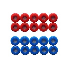 Road King Truck Parts Poly Screened Gladhand Seal - 10 Pair Red BlueF