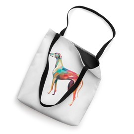 Colorful Pop Art Greyhound Tote Bag