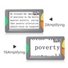 4.3inch Portable Video Digital Magnifier 2X‑32X Zoom Support AV Output
