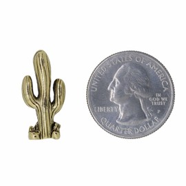 Jim Clift Design Cactus Gold Lapel Pin - 25 Count