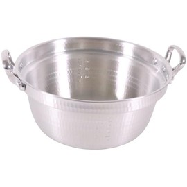 NAKAO Aluminum King Hammered Cooking Pot (with scale) 9.4 inches (24 cm)